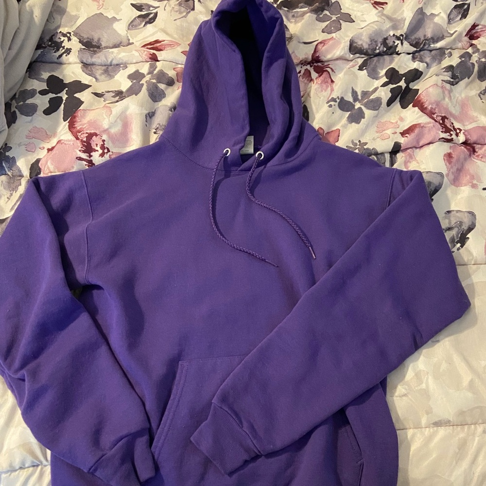 Hanes Purple Hoodie